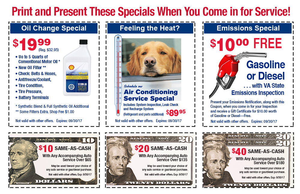 March 2017 Coupons/Specials