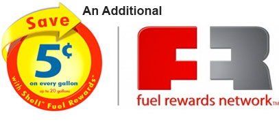 Fuel Rewards Program Logo - Save 5 cents a Gallon