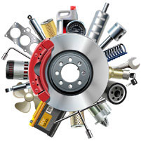 Repair Work - Set of gears and tools